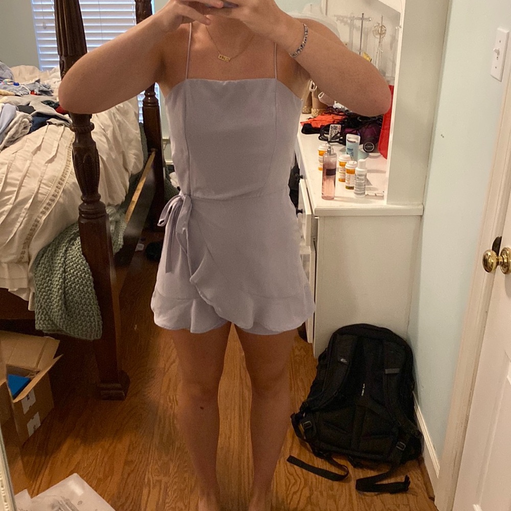 Ruffle romper